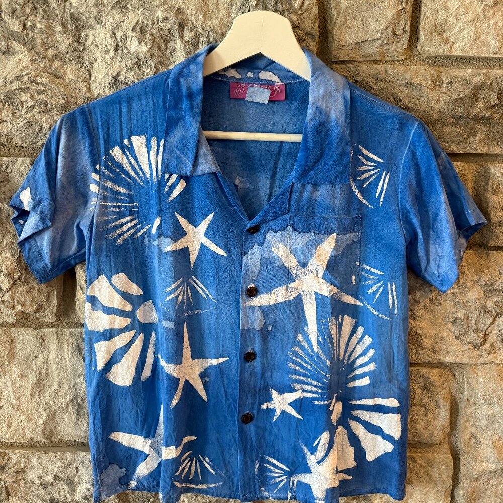 KIDS Handmade Hawaiian Shirt  - Size: 11-12 